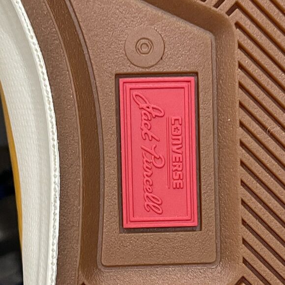 Converse Shoes Size 8 Mens Navy Yellow Pop Trading Jack Purcell Pro HighCompany - Picture 12 of 12